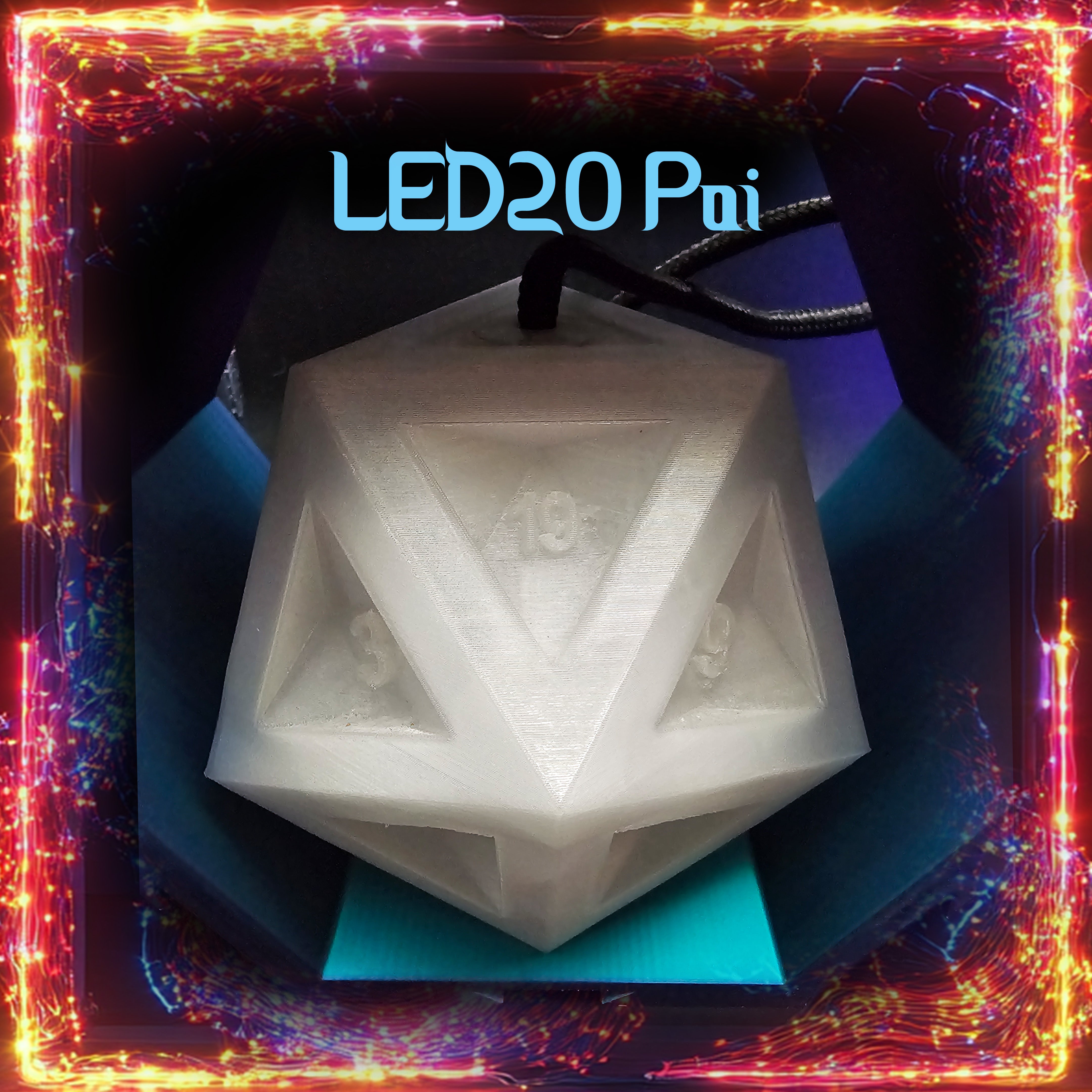 LED Poi (Flowtoys Capsule Compatible) – Astral Hoops