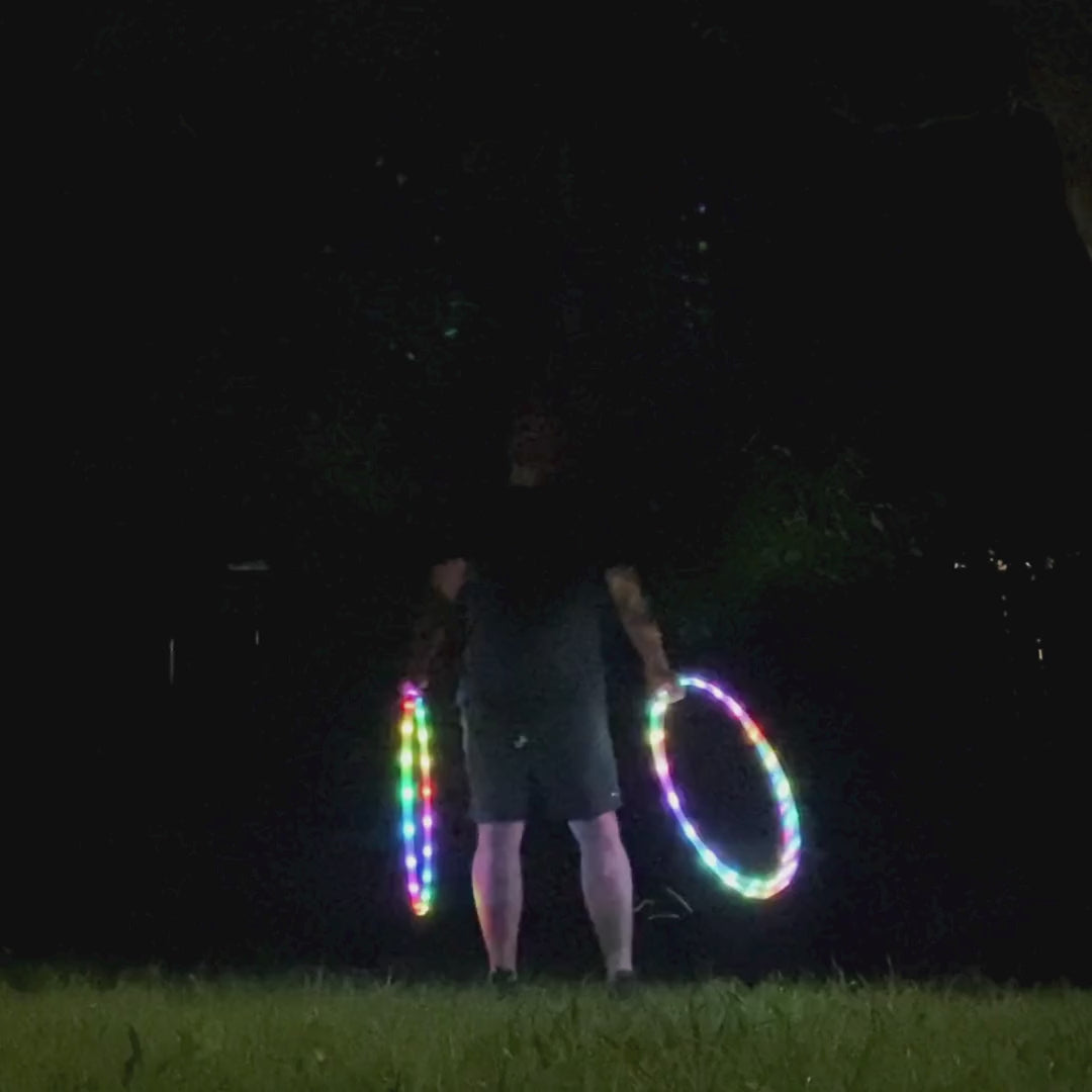 Starlight Juggling LED Hoop Set