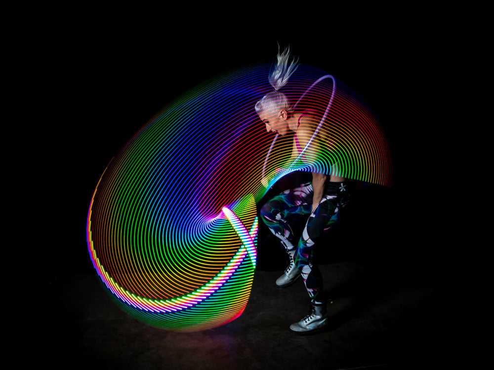 Custom Atomic V Programmable Smart LED Hoop – Astral Hoops