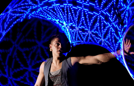 Custom Atomic V Programmable Smart LED Hoop – Astral Hoops