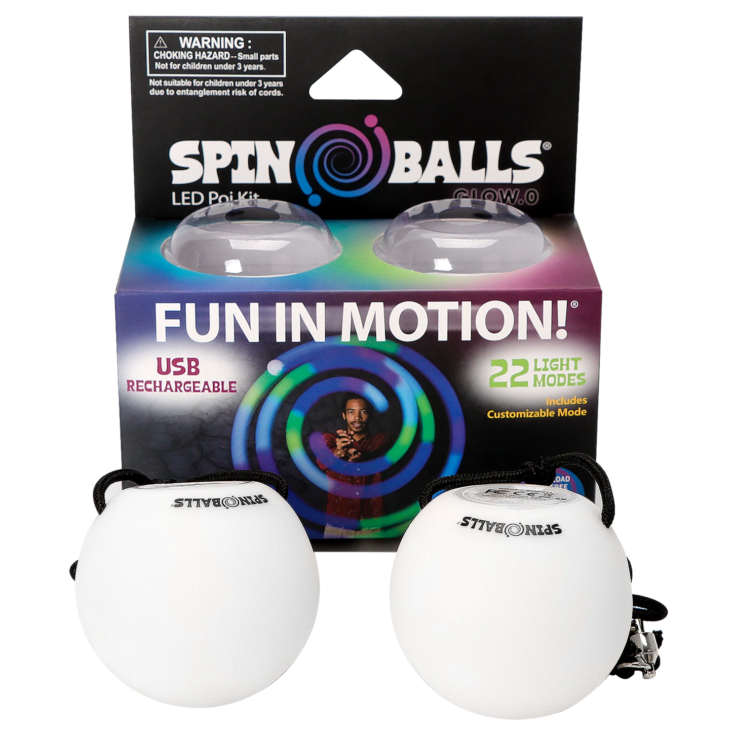 
                  
                    Spinballs LED Poi
                  
                