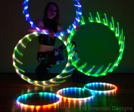 Starlight Juggling LED Hoop Set